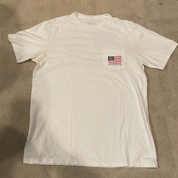 American Surfboard Flag Vineyard Vines Tee - Picture 2 of 3